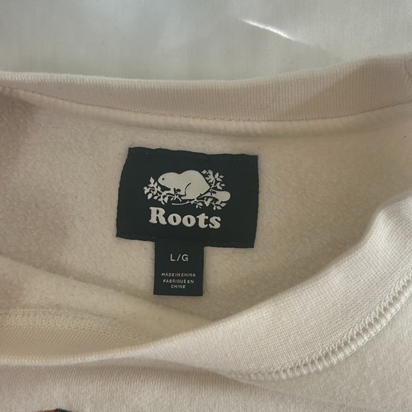 Roots Canada Cream Crewneck - Picture 4 of 6